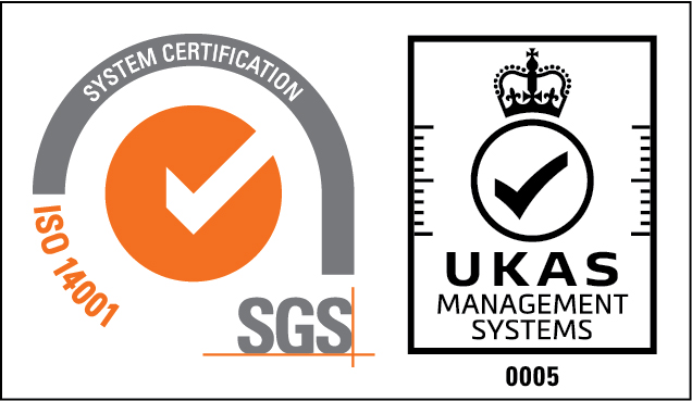 SGS ISO 14001 UKAS TCL LR